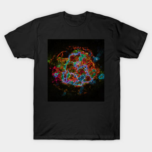 Black Panther Art - Glowing Edges 591 T-Shirt by The Black Panther